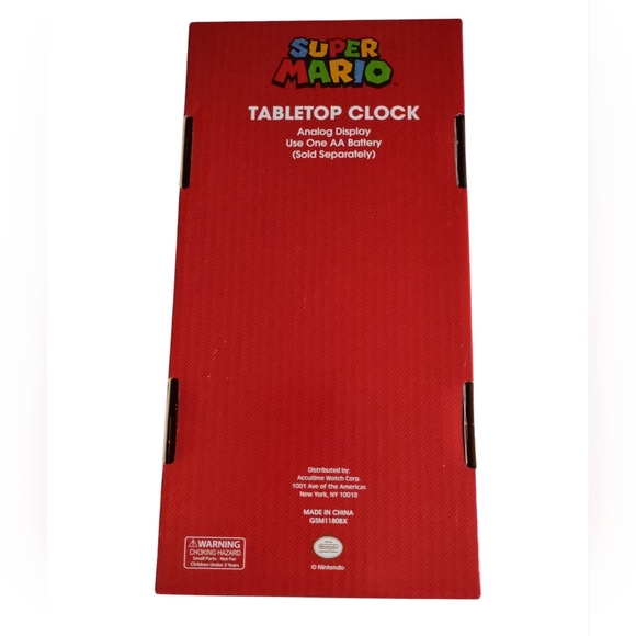 Super Mario Tabletop Clock - Picture 2 of 9